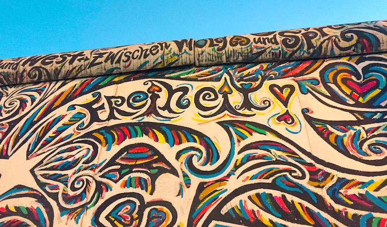 best street art on the east side gallery in berlin